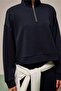 Ultra Soft Stand Collar Modal Sports Sweatshirt F9489Ax26Sp - 3
