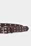 Women's Rectangular Buckle Faux Leather Casual Belt G7888Axns - 2