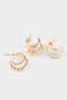 Women's 9-Piece Earrings Set G4472Axns - 2