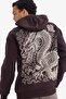 Cotton Boxy Fit Hooded Printed Sweatshirt F8188Ax26Sp