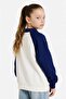 Disney Lilo & Stitch Oversize Wide Fit Polo Collar Soft Fuzzy Inside Sweatshirt Girls G6330A825 - 4