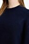 Loose Fit Crew Neck Knitwear Sweater Tunic G7239Ax25Cw - 4