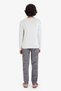 Thermal Pajamas Set Printed Long Sleeve Top Long Bottom Boy's F3349A825Wn - 5