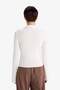 Fitted Polo Neck Ribbed Camisole Cardigan G3057Ax25Wn - 6
