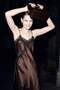 New Year's Themed V-Neck Satin Sleeveless Midi Dress G7018Ax25Wn - 2