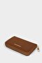 Women's Zippered Suede Wallet G8234Axns - 2