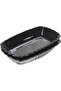 53392 Mezze Glass 2-Piece Snack Bowl Black - 4