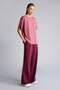 Flexible Fabric Wide Leg Pockets Wide Leg Elastic Waist Long Sports Pants G7082Ax25Wn - 2
