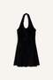Halter Neck Rhinestone Velvet Mini Dress G5952Ax25Wn - 4