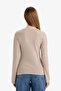 Slim Fit Slim Fit Crew Neck Long Sleeve T-Shirt Tunic G5330Ax25Wn - 5