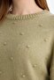 Relax Fit Crew Neck Knit Sweater G4197AX25WN - 4
