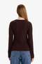 Slim Fit Slim Fit Crew Neck Long Sleeve T-Shirt Tunic G5330Ax25Wn - 5