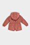 Windproof Hooded Waterproof Lined Snap Fastener Zipper Puffer Coat Baby Girl A2451A525Au - 3