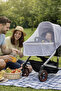 Baby Stroller Fly Screen Protective Tulle – Summer Protection, Micro Perforated White Color - 5