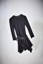 Crew Neck Long Sleeve Midi Dress G8692Ax25Cw - 4