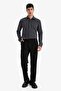 Modern Fit Polo Collar Pique Long Sleeve Shirt F0330Ax25Au - 2