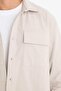 Regular Fit Corduroy Long Sleeve Shirt F1619Ax25Wn - 7