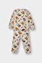 Pajama Sets New Year's Themed Long Sleeve Top Long Bottom Baby Boy F0557A525Au - 4