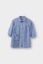 Shirt Collar Long Sleeve Dress Baby Girl G5017A525Wn