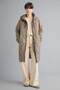 Warm Regular Fit Hooded Quilted Zippered Parka F2882Ax25Wn