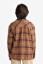Warm 100% Cotton Oversize Wide Fit Polo Collar Checkered Flannel Long Sleeve Shirt for Boys G3 - 5