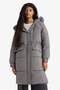 Warm Water Repellent Regular Fit Hooded Zippered Parka F2965Ax25Wn - 3