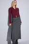 Fitted Polo Neck Ribbed Camisole Cardigan G3057Ax25Wn - 2