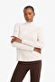 Warmtech Standard Fit High Collar Zippered Sportsman Sweatshirt F1687Ax25Wn - 3