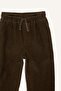 100% Cotton Standard Leg Velvet Trousers for Boys G3101A825Wn - 3