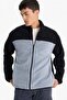 Warm Relax Fit Half Turtleneck Zippered Fleece Cardigan F0449Ax25Au