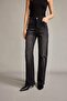 Baggy High Waist Ankle-Tapered Jean Pants G4301Ax25Wn - 4