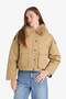 Warm Water-Repellent Regular Fit Hooded Cotton Coat F2804Ax25Wn - 3