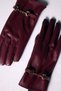 Women's Faux Leather Gloves F3194Ax25Wn - 3