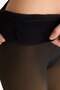 Women's Black Thermal Pantyhose F8639Axns - 3