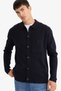 Standard Fit Polo Neck Button Front Pocket Detailed Knitwear Cardigan F3720Ax25Wn