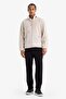 Warm Standard Fit Stand Collar Soft Fleece Inside Cardigan F2303Ax25Wn - 2