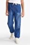 Jogger Fit Extra Flexible Elastic Waist Jean Trousers for Boys G3022A825Au - 4