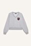 Coool Loose Fit V-Neck Embroidered Sweatshirt (25 Au) - 4