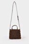 Women's Plush Handbag F5448Axns - 5