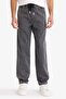 Ultra Soft Soft Textured Wide Leg Jean Trousers G2468Ax25Au - 4