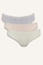 Lace Detailed 3-Piece Brazilian Panties F2190Ax25Au