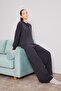 Modal Ribbed Wide Leg Sweatpants F8573Ax25Wn - 2