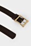 Women's Faux Leather Jean Belt G0597Axns - 2