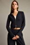 Modal Cardigan with Hood and Zipper G2956Ax25Au - 3