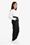 Elastic Waist Cargo Jogger Sweatpants for Girls E6928A825Au - 4