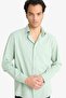 Regular Fit Polo Neck Woven Long Sleeve Shirt F6341Ax25Au