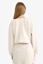 Cropped Suede Jacket with Eyelet Details G2549AX25AU - 6
