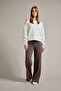Relax Fit Normal Waist Straight Leg Modal Pants G2912Ax25Au - 3
