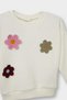 Crew Neck Floral Sweatshirt Baby Girl G2644A525Au - 2
