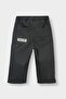 100% Cotton Label Printed Gabardine Trousers for Baby Boy F9993A525Wn - 3